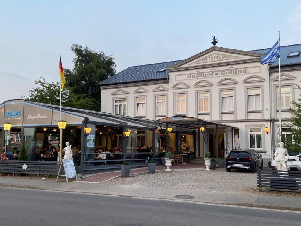 Hotel Restaurant Hellas Гельтинг Экстерьер фото