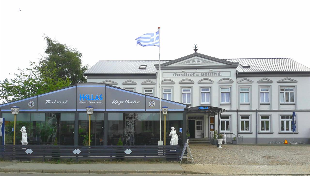 Hotel Restaurant Hellas Гельтинг Экстерьер фото